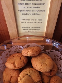 Aunt Hanna's cookies, Hetan Majatalo, Hetta